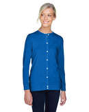 Devon & Jones Women's Perfect Fit™ Ribbon Cardigan DP181W