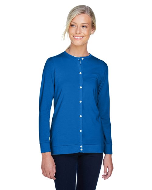 Devon & Jones Women's Perfect Fit™ Ribbon Cardigan DP181W