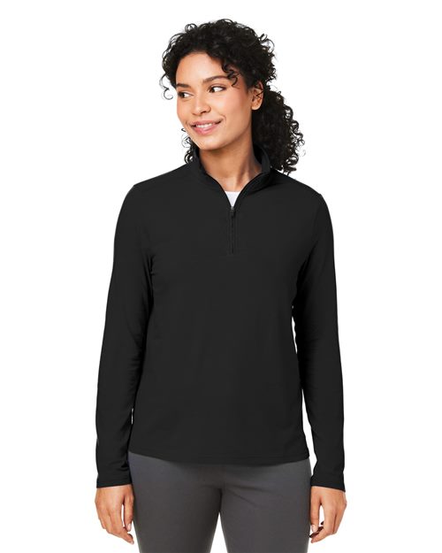 Devon & Jones Women's Raleigh Stretch Quarter-Zip Pullover DG425W