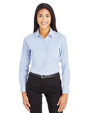 Devon & Jones Women's CrownLux Performance® Micro Windowpane Woven Dress Shirt DG540W
