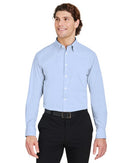 Devon & Jones CrownLux Performance® Microstripe Dress Shirt DG537