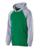 Holloway Youth Cotton/Poly Fleece Banner Hooded Sweatshirt 229279