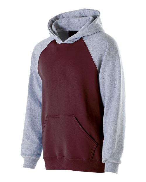 Holloway Youth Cotton/Poly Fleece Banner Hooded Sweatshirt 229279