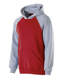 Holloway Youth Cotton/Poly Fleece Banner Hooded Sweatshirt 229279