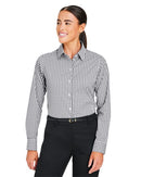 Devon & Jones Women's CrownLux Performance® Gingham Dress Shirt DG536W