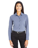 Devon & Jones Women's CrownLux Performance® Tonal Mini Check Woven Dress Shirt DG535W