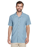 Harriton Barbados Textured Camp Shirt M560