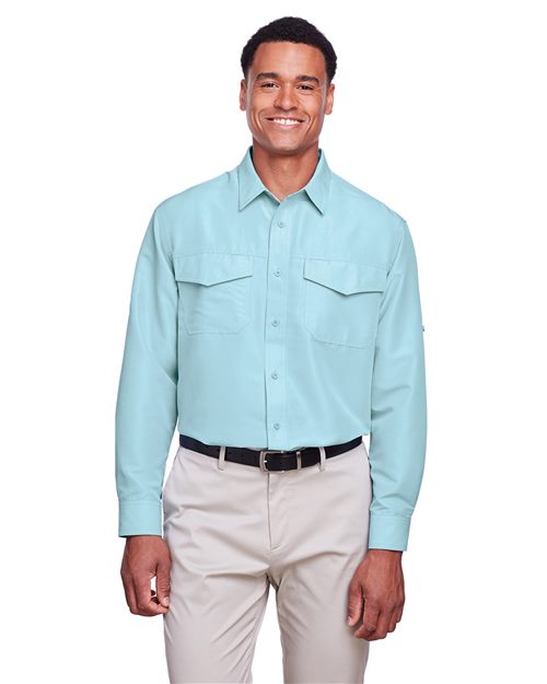 Harriton Key West Performance Staff Shirt M580L