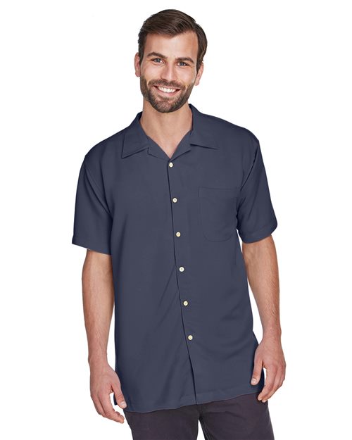 Harriton Bahama Cord Camp Shirt M570