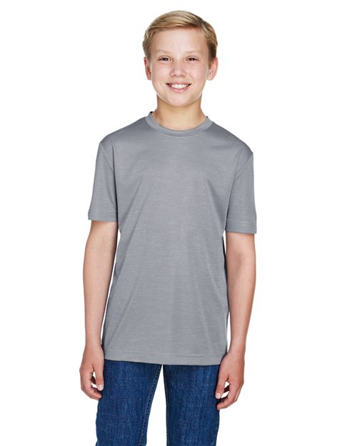 Team 365 Youth Sonic Heather Performance T-Shirt TT11HY