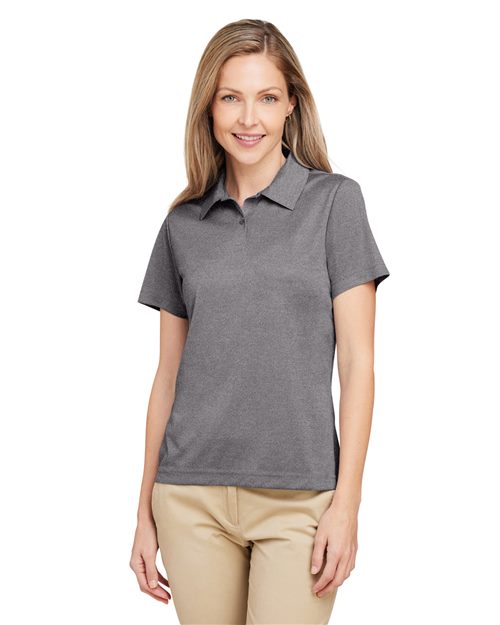 Team 365 Women's Zone Sonic Heather Performance Polo TT51HW