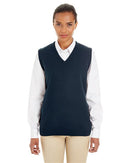 Harriton Women's Pilbloc™ V-Neck Sweater Vest M415W