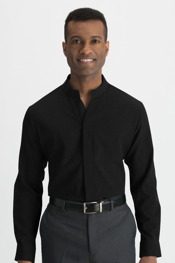 Edwards Mens Stand-Up Collar Shirt [#1398].  Live Chat for Bulk Discounts