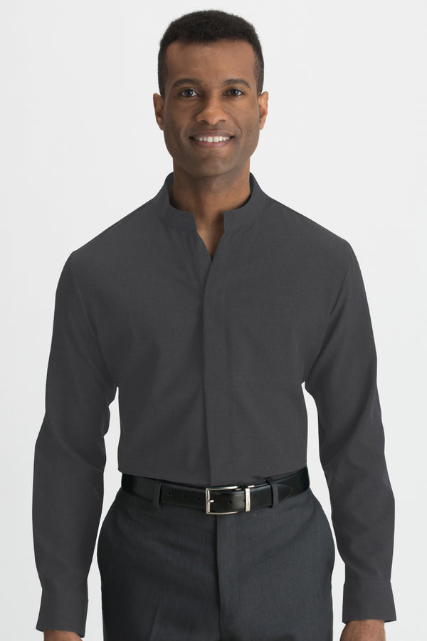 Edwards Mens Stand-Up Collar Shirt [#1398].  Live Chat for Bulk Discounts