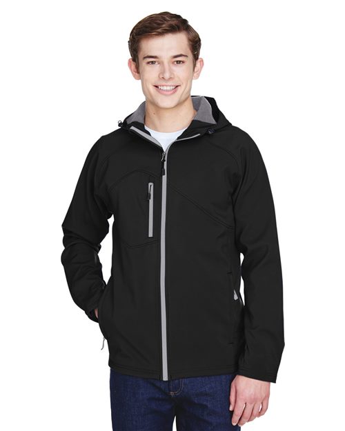 North End Glacier Insulated Three-Layer Fleece Soft Shell Hood Jacket 88166