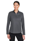 North End Women's Express Tech Performance Pique Quarter-Zip Pullover NE412W