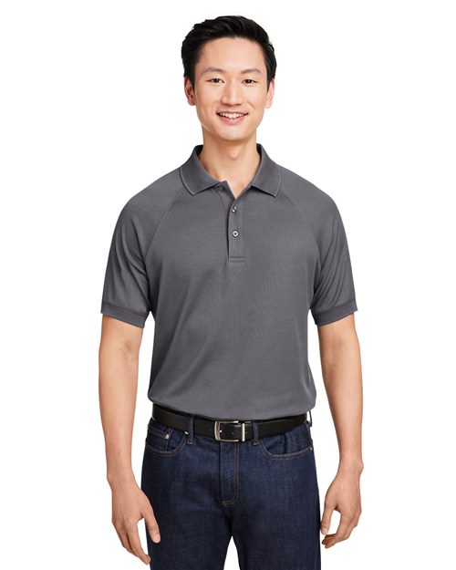Harriton Charge Snag and Soil Protect Polo M208