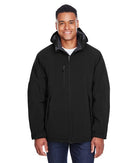 North End Glacier Insulated Three-Layer Fleece Soft Shell Hood Jacket with Detachable Hood 88159
