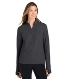 North End Women's Spirit Textured Quarter-Zip Pullover NE725W