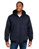 Harriton Tall ClimaBloc® Heavyweight Hooded Full-Zip Jacket M722T