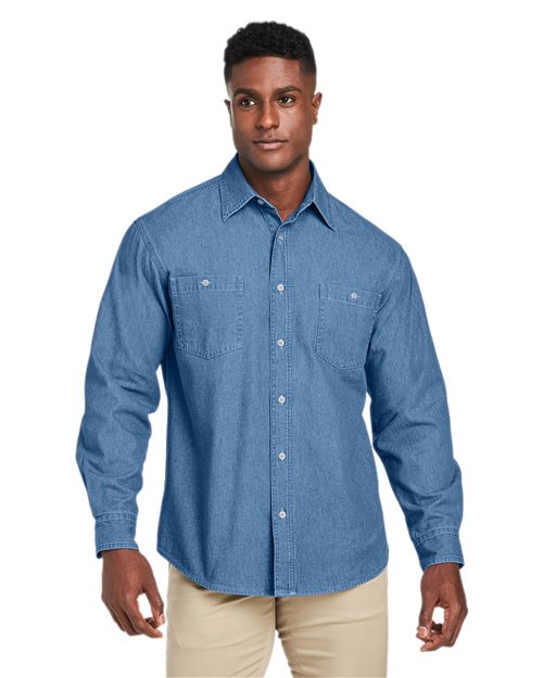 Harriton Denim Shirt Jacket M540