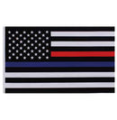 Rothco Thin Blue and Thin Red Line Flag . Item