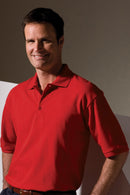 Edwards Mens Blended Pique Short Sleeve Polo [