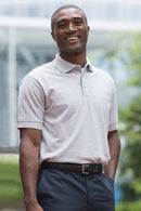 Edwards Mens Blended Pique Short Sleeve Polo [