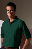 Edwards Mens Blended Pique Short Sleeve Polo [