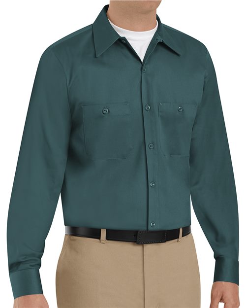 Red Kap Cotton Long Sleeve Uniform Shirt SC30