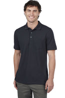 Edwards Blended Pique Short Sleeve Polo With Pocket [