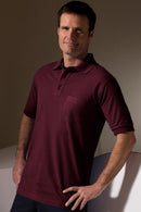Edwards Blended Pique Short Sleeve Polo With Pocket [