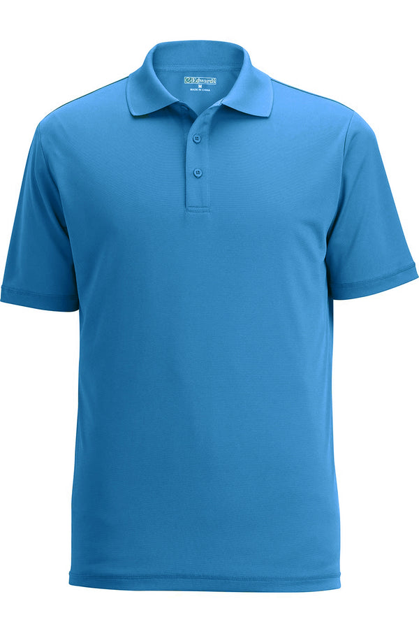 Edwards Mens Durable Performance Polo [#1507].  Live Chat for Bulk Discounts