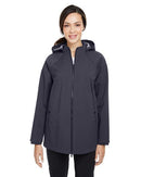 North End Women's City Hybrid Soft Shell Hooded Jacket NE718W