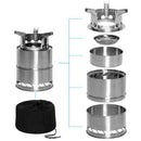 Rothco Stainless Steel Portable Camping / Backpacking Stove. Item