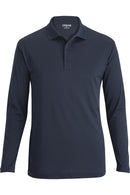 Edwards Mini Pique Snag Proof Long Sleeve Polo [