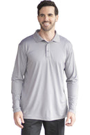Edwards Mini Pique Snag Proof Long Sleeve Polo [