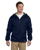 Dickies Fleece Lined Nylon Hooded Jacket 33237
