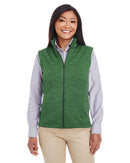 Devon & Jones Women's Newbury Mélange Fleece Vest DG797W