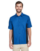 North End Fuse Colorblock Short Sleeve Twill Shirt 87042