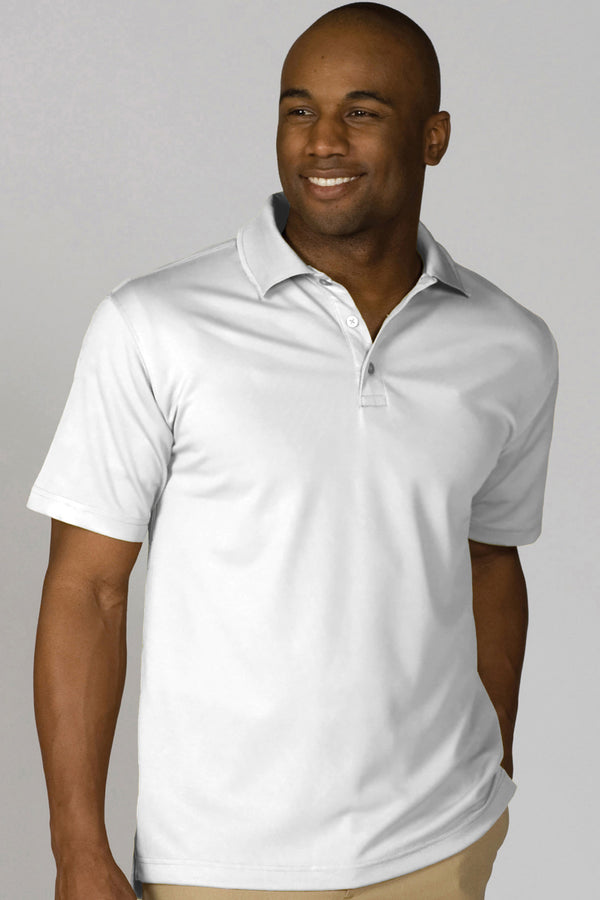 Edwards Mens Hi-Performance Mesh Short Sleeve Polo [#1576].  Live Chat for Bulk Discounts