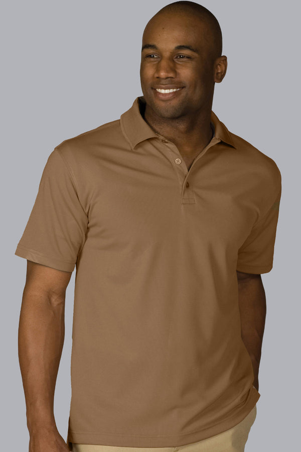 Edwards Mens Hi-Performance Mesh Short Sleeve Polo [#1576].  Live Chat for Bulk Discounts