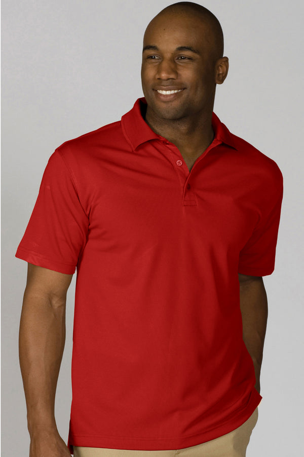 Edwards Mens Hi-Performance Mesh Short Sleeve Polo [#1576].  Live Chat for Bulk Discounts