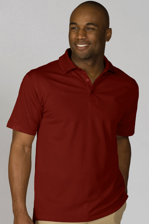 Edwards Mens Hi-Performance Mesh Short Sleeve Polo [#1576].  Live Chat for Bulk Discounts