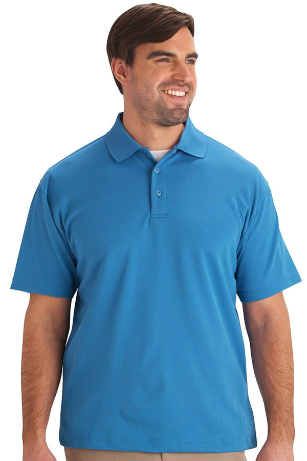 Edwards Mens Hi-Performance Mesh Short Sleeve Polo [#1576].  Live Chat for Bulk Discounts