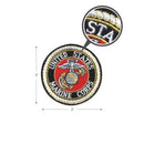 Deluxe Round U.S.M.C. Patch. Item