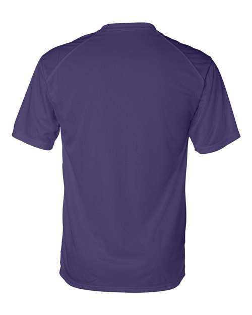 Badger B-Core Sport Shoulders T-Shirt 4120 - Purple