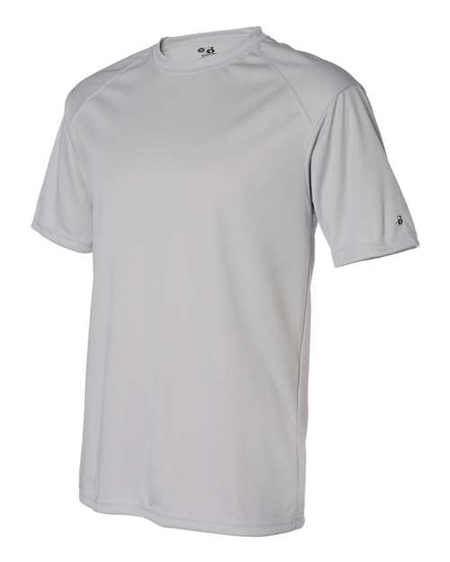 Badger B-Core Sport Shoulders T-Shirt 4120 - Silver