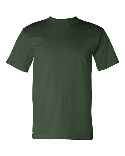 Bayside USA-Made Heavyweight T-Shirt 5100 - Forest Green