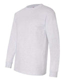 Bayside USA-Made Long Sleeve T-Shirt 6100 - Ash